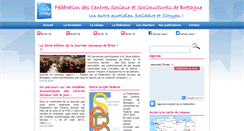 Desktop Screenshot of centres-sociaux-bretagne.fr